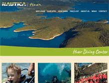 Tablet Screenshot of divinghvar.com